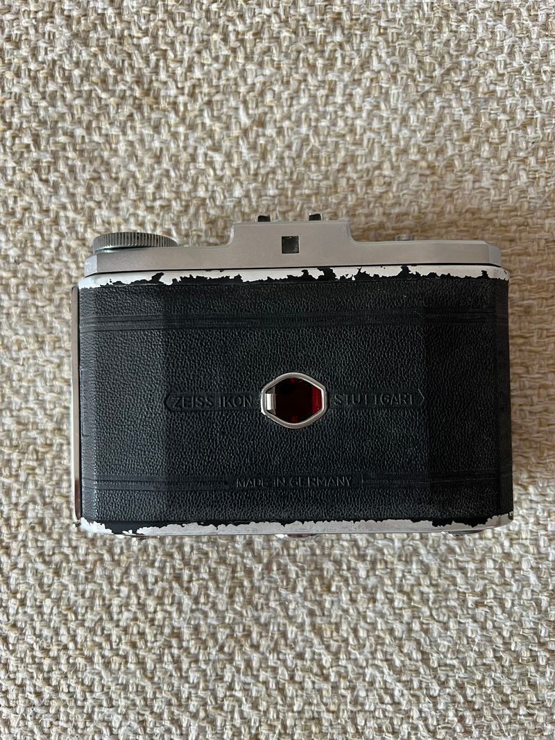Cámara Zeiss Ikon Vintage Negra/Plateada afbeelding 5