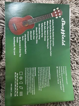 Ukelele con accesorios Set Ukulele