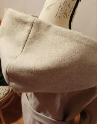 Abrigo Zara Soft T.M Beige