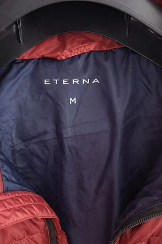 Chaqueta acolchada ETERNA hombre roja