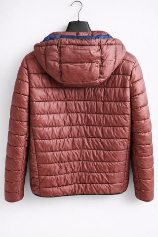 Chaqueta acolchada ETERNA hombre roja