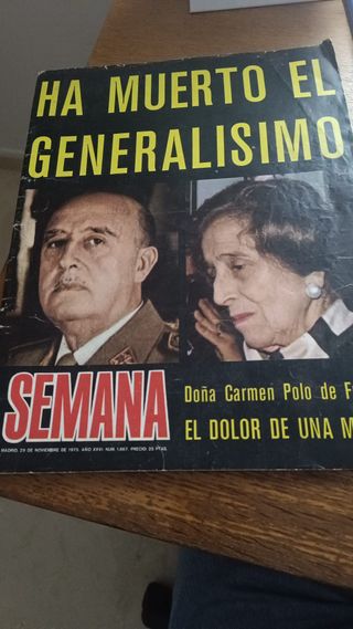 REVISTA SEMANA: 29 de noviembre de 1975, núm 1867