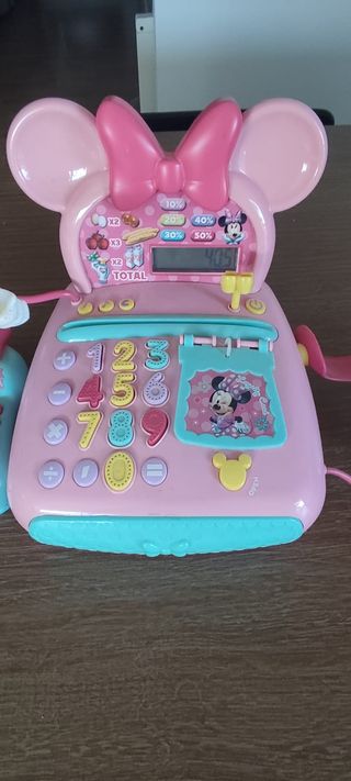 Caja Registradora Minnie Mouse Juguete