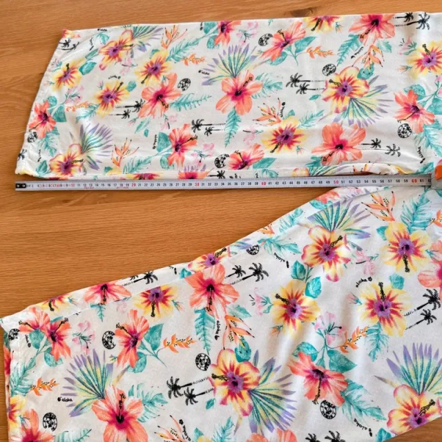 Mono juvenil largo flores talla 13-14 años verano