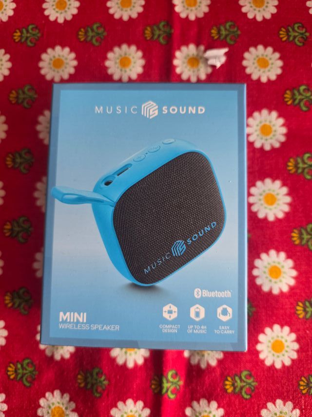 Mini Altavoz Inalámbrico Bluetooth Azul
