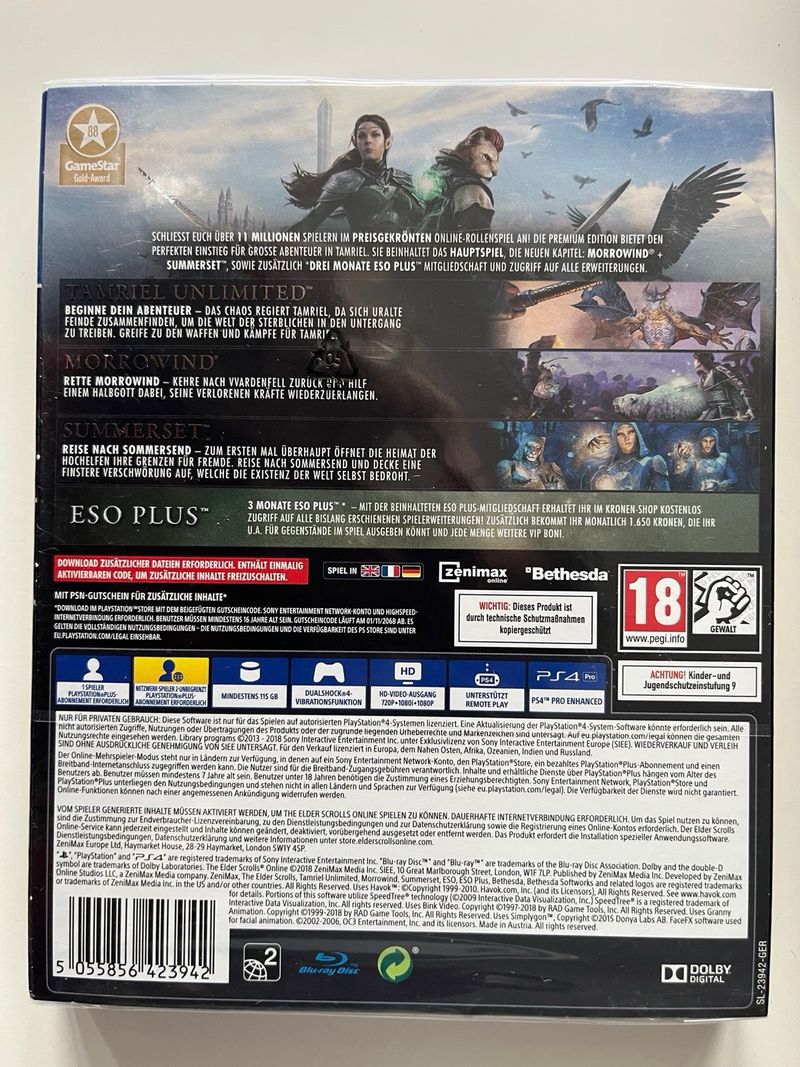 The Elder Scrolls Online Premium Edition PS4 afbeelding 2