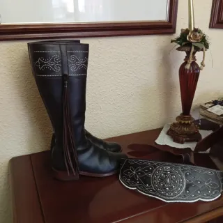 Botas de cuero camperas Valverde del Camino Dakota