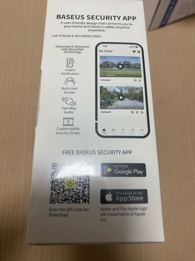 Nuevo Cámara Seguridad Baseus 2K Solar Exterior afbeelding 3