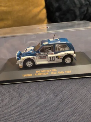 Coche colección rallye MG METRO 6R4 RAC Rally 19