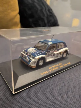 Coche colección rallye MG METRO 6R4 RAC Rally 19