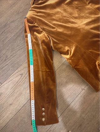 Blazer Velluto Attentif Paris Tabacco