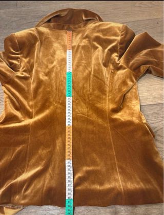 Blazer Velluto Attentif Paris Tabacco