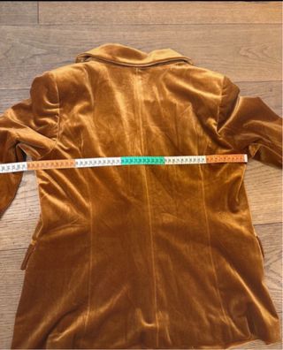 Blazer Velluto Attentif Paris Tabacco