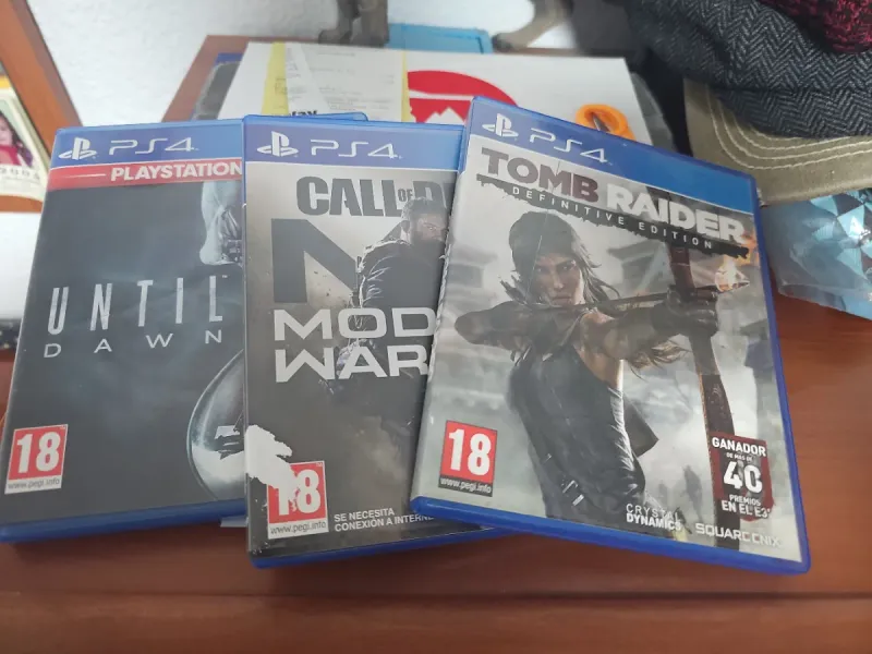 Juegos PS4: Until Dawn, Call of Duty, Tomb Raider