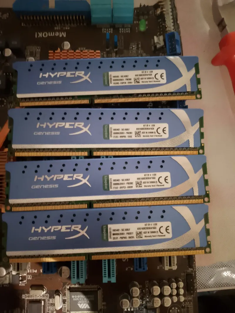 4x Kingston HyperX Genesis DDR3 RAM