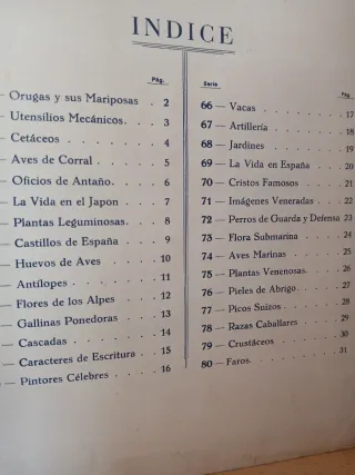 Álbum Mi Nestlé años 30