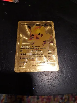 Carta Gold Pokemon ultrapicacchu GX 1500000
