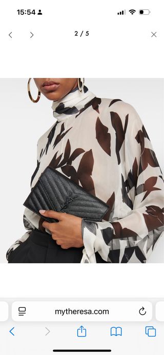 Borsa Yves Saint Laurent Nero