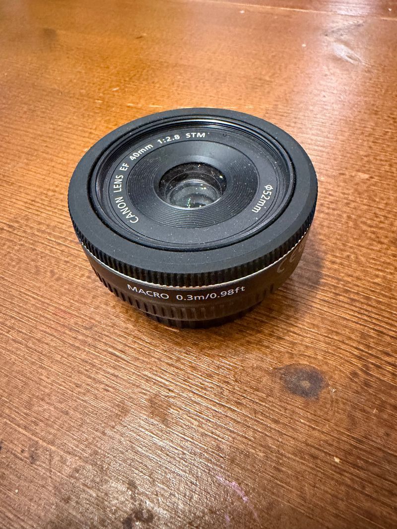 Objetivo Canon EF 40mm f/2.8 STM Pancake afbeelding 2