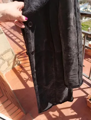 Abrigo de piel 100%