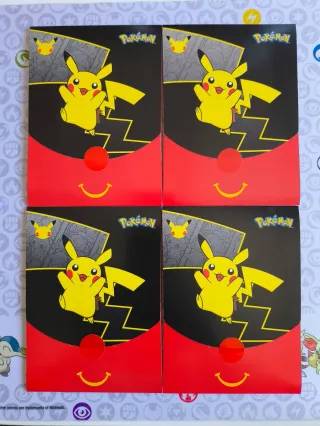 Sobre MacDonalds Pokemon 25 Aniversario