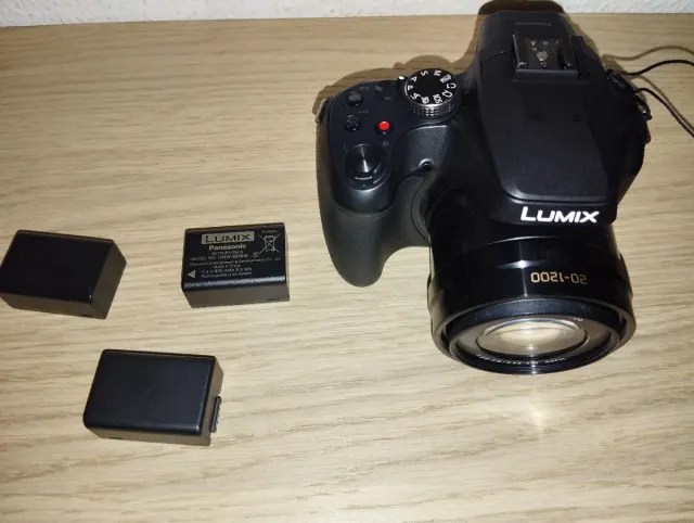 Panasonic Lumix FZ82 Cámara Digital Negra