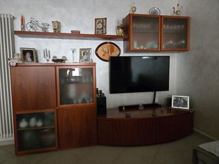 Parete soggiorno legno 3m