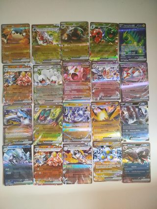 20 Cartas Pokémon EX