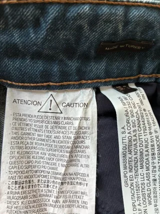 Falda Vaquera Midi Massimo Dutti