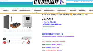kit solar 6000w