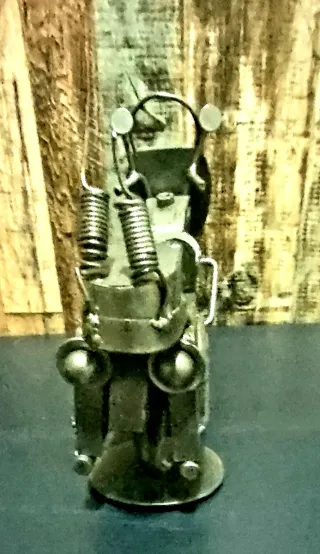 Moto Decoración Metal