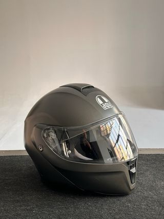 Casco AGV modular gris Talla L
