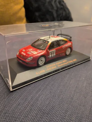 Coche colección rallye miniatura Citroën Xsara