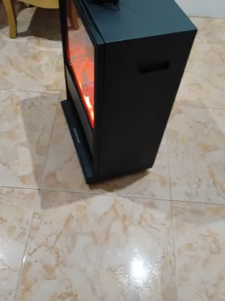 Chimenea eléctrica decorativa