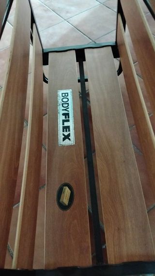 Cama Plegable Metal y Madera