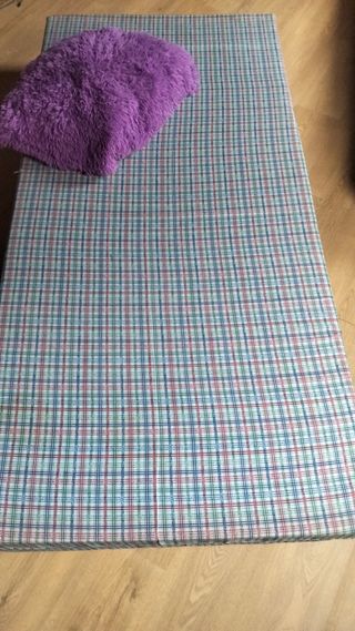 Cama Plegable Metal y Madera