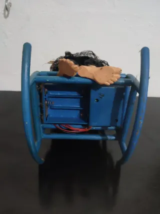 Decoración Bruja Mecedora