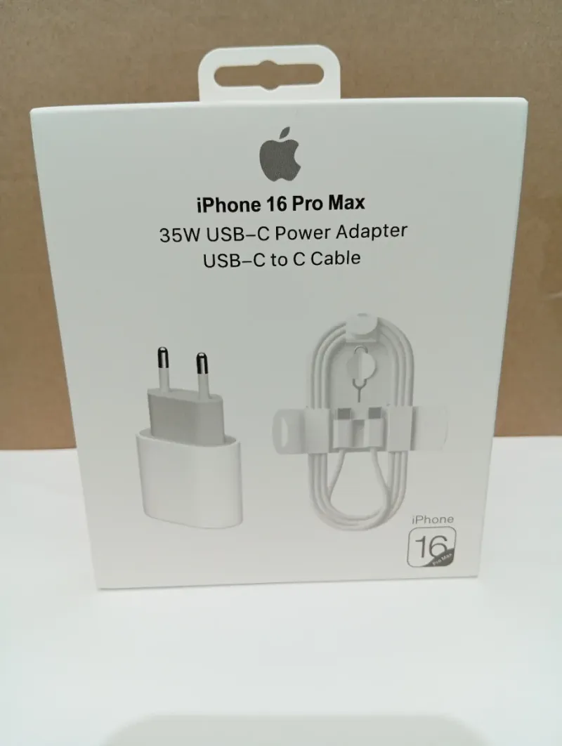 Cargador iPhone Apple 35W adaptador  y Cable usbc