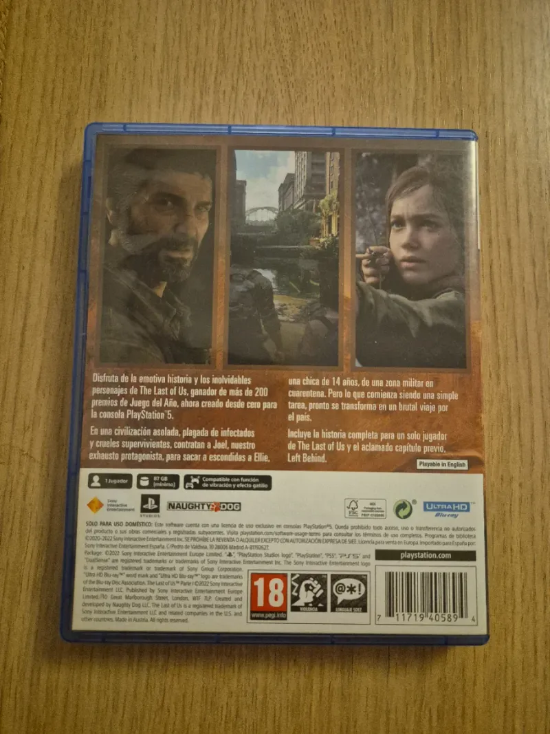 The Last of Us part I (PS5) In perfect condition afbeelding 2