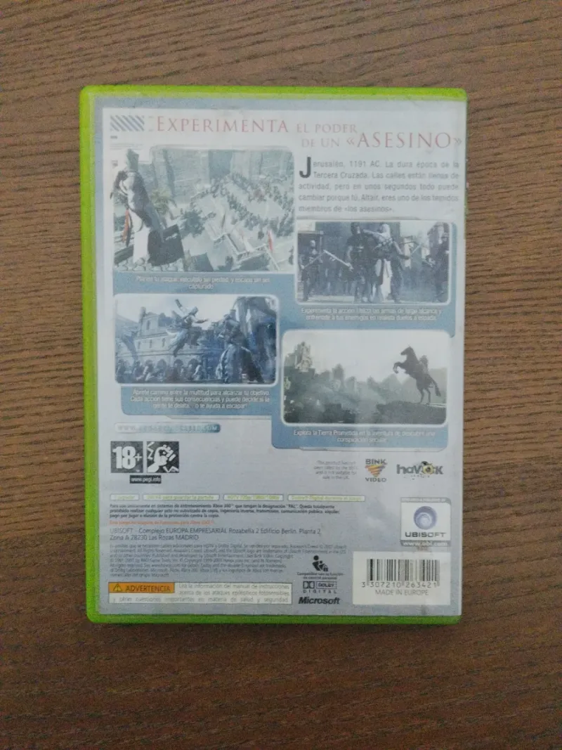 Assassin's Creed Xbox 360 afbeelding 2