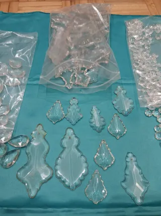 Cristales para lámpara araña