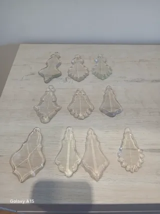 Cristales para lámpara araña