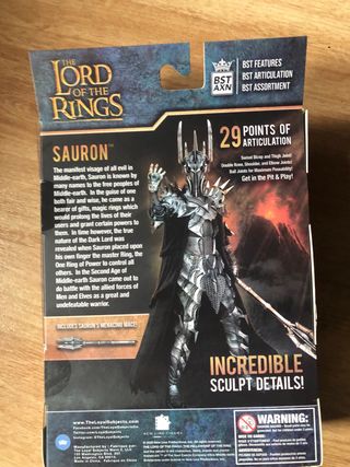 Lote 4 Figuras El Señor de los Anillos BST AXN