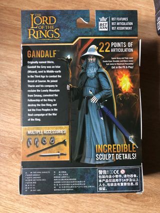 Lote 4 Figuras El Señor de los Anillos BST AXN