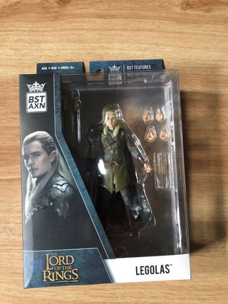 Lote 4 Figuras El Señor de los Anillos BST AXN