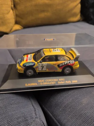 Coche colección rally miniatura SEAT Cordoba WRC