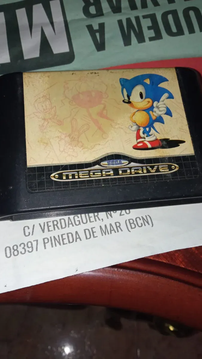 Juego Sonic Mega Drive SEGA