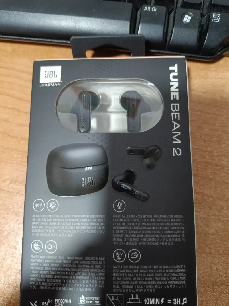 Auriculares JBL Tune Beam 2 Precintado afbeelding 3