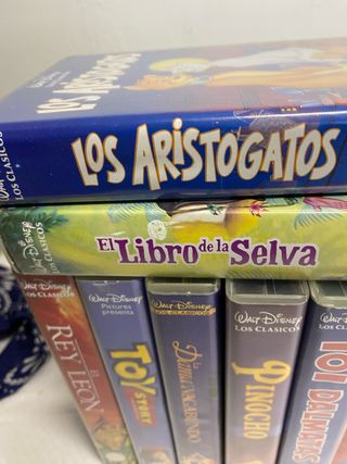 9 Películas Disney VHS Clásicos
