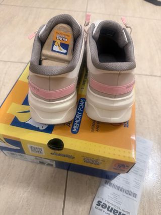 Skechers Slip-ins Talla 37 Beige/Rosa